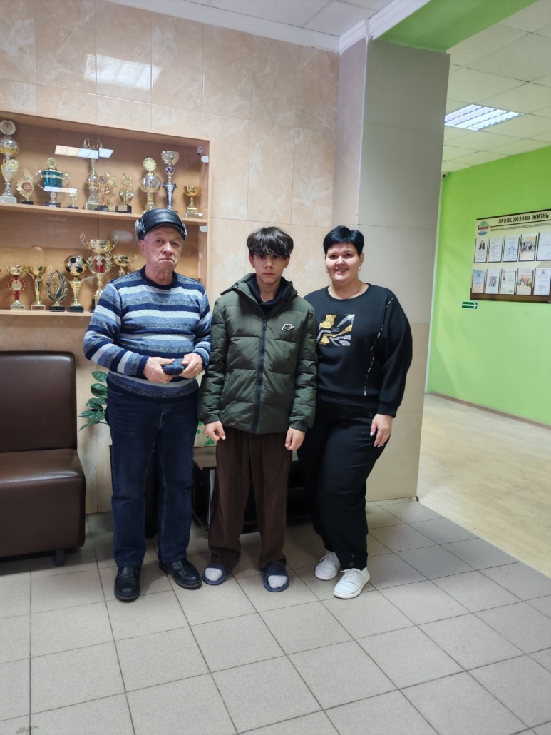 Ветеран в гостях